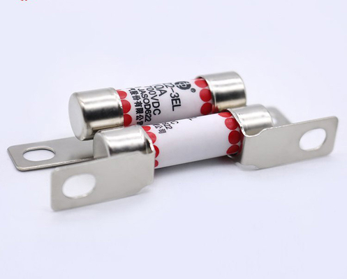 EV322 3EL Elektrikli Araç Sigortası 10A 16A 20A 25A 32A 700VDC Cıvatalı Tip Yuvarlak Boru