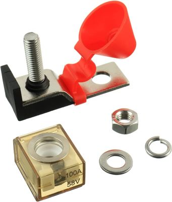 MRBF Terminal Sigorta Tutucu M8 Terminal Saplaması 300A 58V DC