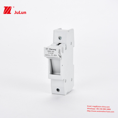 Gümüş Bakır Silika Güneş PV Füzesi IEC60269.6 Standart Sıcaklık Aralığı -50-105°C Toplama Kutusu