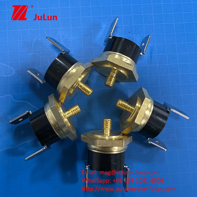 Brass Cap Screw Thermistor Temperature Sensor Jump Switch'te Metal'in Isı Genişlemesi 250V