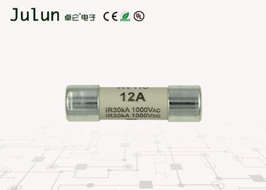 10x38mm 12 Amp Güneş Pv Sigortalar 1000 V AC / DC HVDC / Dijital Enstrüman