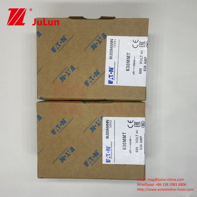 BUSSMANN 630MMT 690V Keramik Bakır Otomobil Sigortaları M6/M8 Kurulum 630A Elektrik Akım Güvenlik Sigortaları