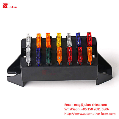 Araç Çember Koruması Naylon Sigorta Sahibi 30A-500A-55 ~ 125°CBX2103 Dikdörtgen Araç Yat