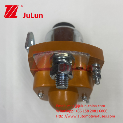 DC 12-80V Değiştirici Büyük Akım Enerji Kapatma vida montu 200A 1P Bobin nominal voltaj: DC12 ~ 80V