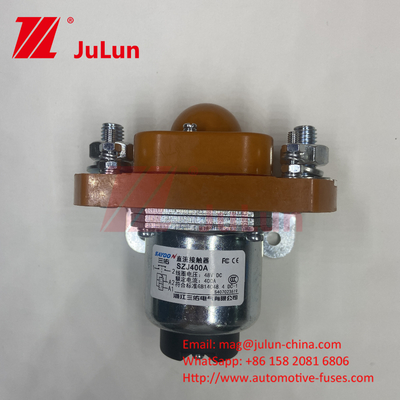DC 12-80V Değiştirici Büyük Akım Enerji Kapatma vida montu 200A 1P Bobin nominal voltaj: DC12 ~ 80V