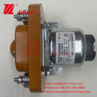 DC Contactor MZJ-50A Bulldozer Tuğla Fabrikası Yüksek Akım Düşük Voltaj CE FCC