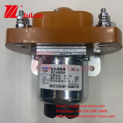 Mekanik Yaşam Dc Contactor MZJ-D Serisi Modelleri Normal Açık Tek Bobini Tamamlar