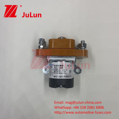 Yeni Enerji Şarj Yığınları Yüksek Voltajlı Relay Vakumlu Yüksek Voltajlı DC Contactor SEV250AH Enerji tasarrufu ile