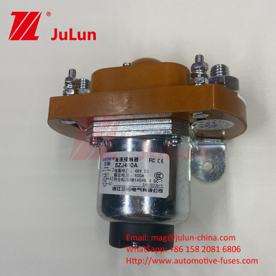 DC Contactor SZJ100A Elektrikli Dört Tekerlekli Pil Yüksek Sıcaklığa Direniş