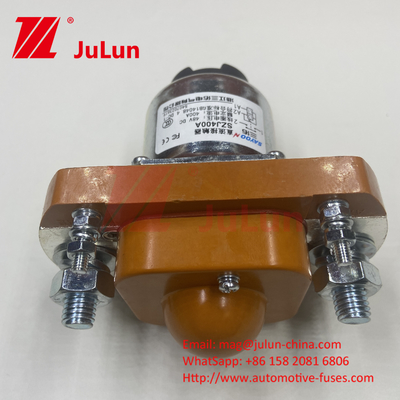 Dc Contactor Şarj Yığınları SZJ200A-D ZJ200D Motor 12V 24V 60V 72V İletişim Ekipmanı