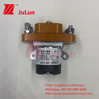 Dc Contactor Tren Gücü MZJ-600D Buldozer Golf 48V60V72V Uzun ömürlü