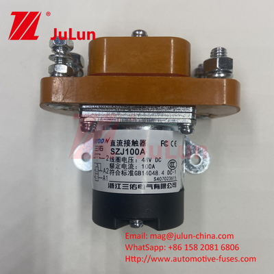 Güç kaynağı Dc Contactor MZJ Serisi Forklift Elektrikli Üç Tekerlekli Telekom