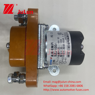 DC Contactor QCC14-100A/10 Elektrikli üç tekerlekli yat Genellikle açık