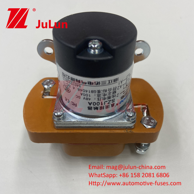 DC Contactor Motor Normalde Kapalı Düşük Voltajlı MZJ-600A SZJ600A Posta ve Telekomünikasyon 12V 24V 36V 48V