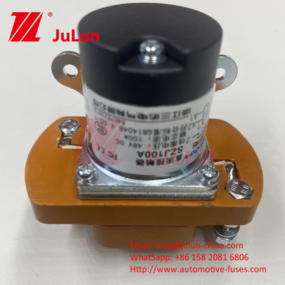 DC Kontaktor Elektromanyetik Tur Arabası SZJ50A-D SZJ50A MZJ-50A Motor 12V 24V 60V