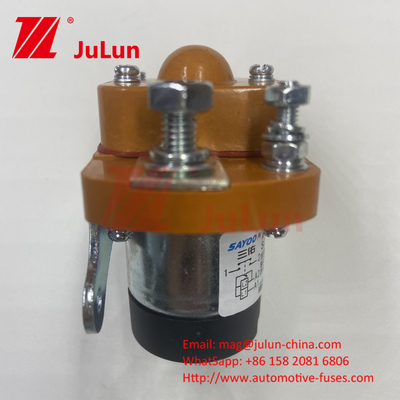 DC Kontaktor Elektromanyetik Tur Arabası SZJ50A-D SZJ50A MZJ-50A Motor 12V 24V 60V