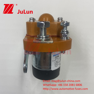 DC Kontaktor Elektromanyetik Tur Arabası SZJ50A-D SZJ50A MZJ-50A Motor 12V 24V 60V