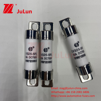 10A 30A 50A 750VDC EV sigortası EV çekiş sistemi için, 15A 20A güç dönüşümü