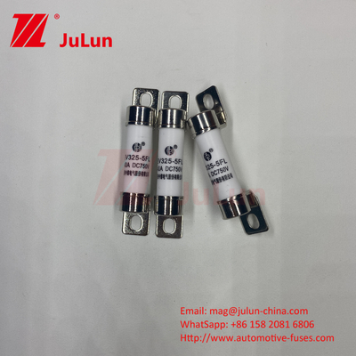 EV Fuse Boxed Embedded For Electric Vehicle Traction Systems 750VDC 25A 30A 40A 50A 14*51 Ues EV325 Araba Şarj cihazı için