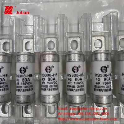 EV Fuse 100A Özellikleri Boltlu Yapı Özellikle 750VDC 10A 25A 50A 63A