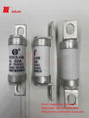EV Fuse 100A Özellikleri Boltlu Yapı Özellikle 750VDC 10A 25A 50A 63A