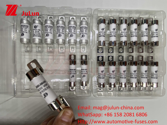 Keramik Otomobil Sigortaları S Bolt Montajı ile 750VDC 20X46mm RS308 100A 63A