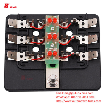 ANS/MIDI 30A-500A Küçük Bakır Kontakt Sigorta Sahibi Otomatik Otomobil Sigortaları için AB UL Standartına Uygun