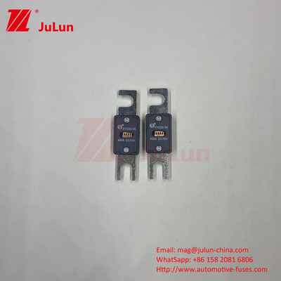 70VDC EV320-5X Rated Voltage Electric Vehicle Fuse With Boxed Packing M6 Bolt Type 80A (Konuşturulmuş Paketleme ile elektrikli araç sigortaları)