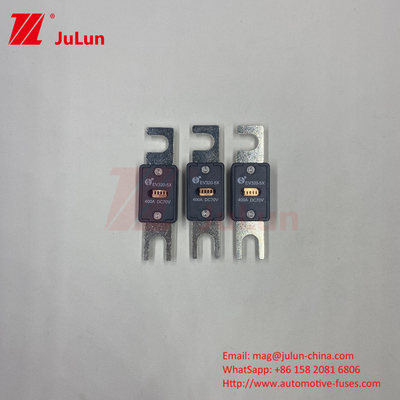 70VDC EV320-5X Rated Voltage Electric Vehicle Fuse With Boxed Packing M6 Bolt Type 80A (Konuşturulmuş Paketleme ile elektrikli araç sigortaları)