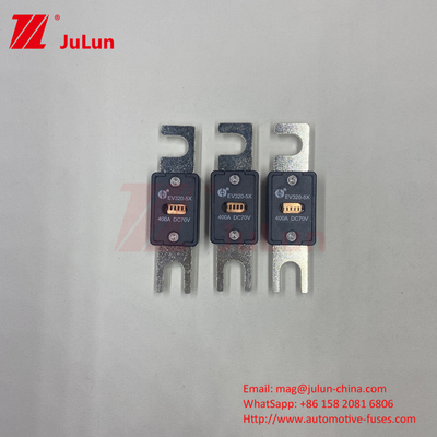 70VDC EV320-5X Adli Voltaj Elektrikli Araç Sigortaları M6 Bolt Tip 150A