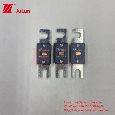 M6 Bolt Tipi Elektrikli Araba 70VDC Yeni Enerji Aracı Elektrikli Araç Sigorta 200A EV320 5C