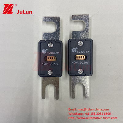 EV Elektrikli Araç Sigorta Kutusu 70VDC Değerli Voltaj M6 Bolt Tip 250A EV320-5C