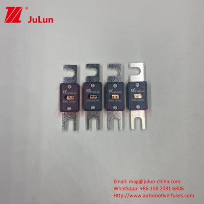 SINOFUSE Bolt M8 EV320-5X-100A Otomobil Şok Dayanıklı Seramik Bakır Gümüş Kuvars Kum borusu