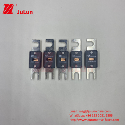 SINOFUSE Bolt M8 EV320-5X-100A Otomobil Şok Dayanıklı Seramik Bakır Gümüş Kuvars Kum borusu