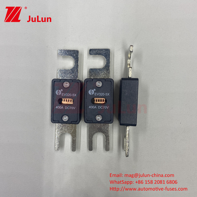 Elektrikli Araç EV320-5X-225A EV Şarj Sistemi için 70VDC Voltaj Otomobil Sigorta M6 M8