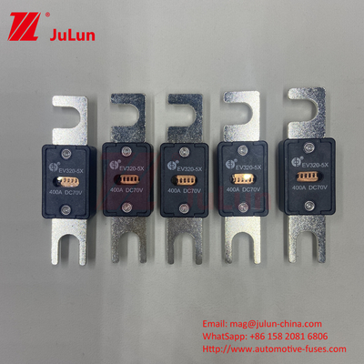 70VDC Voltaj Seramik Bolt Tipi Elektrikli Araç Sigorta EV320-5X-250A M6 M8
