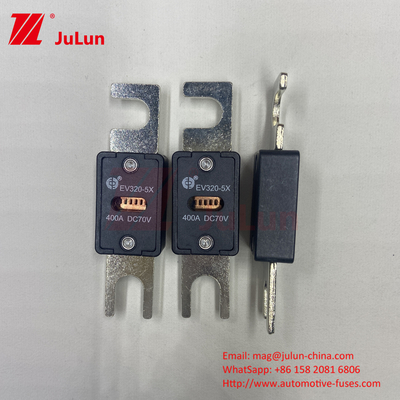 70VDC Voltaj Seramik Bolt Tipi Elektrikli Araç Sigorta EV320-5X-250A M6 M8
