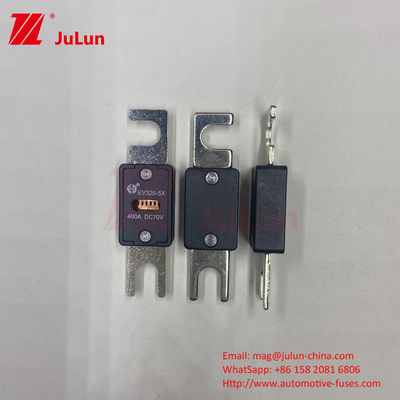 Elektrikli Araçlar için Siyah Keramik Voltaj EV320-5X-200A-N EV Sigorta Kutusu M6 M8