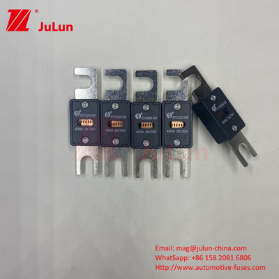 Elektrikli Araç EV320-5X-500A-N Siyah Bakır Otomobil Blade Fuses 100A-150A