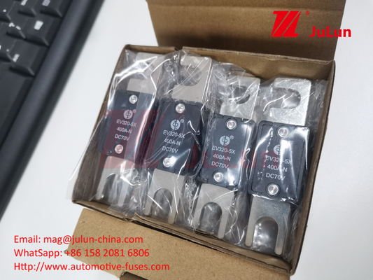 Elektrikli Araç EV320-5X-500A-N Siyah Bakır Otomobil Blade Fuses 100A-150A