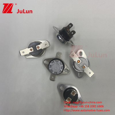 Değiştirici H31 250V KSD301 10A 250V Disk Snap Action Termostatları, Düşük Sıcaklıklı Sınırlı Kontrol Değiştirici H31 250V 10 13C