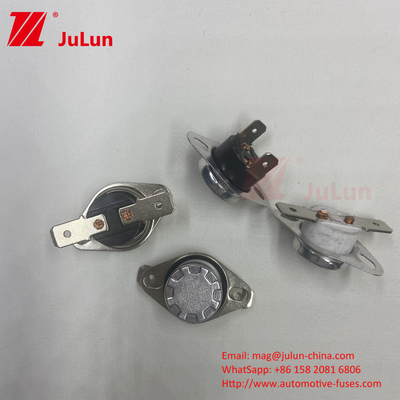 KSD301 Bimetal Sıcaklık Değiştiricisi, Normalde Kapalı / Açık Otomatik Yeniden Kurulum Termostat
