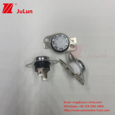Laminatörler Bimetal Snap Disc Termostat, Otomatik Yeniden Kurulum KSD301 Isı Koruyucu