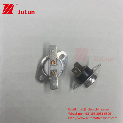 Laminatörler Bimetal Snap Disc Termostat, Otomatik Yeniden Kurulum KSD301 Isı Koruyucu