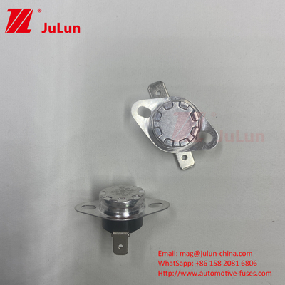 KSD Pin Type Metal Expansion Manual Reset KSD301 Bimetal Termostat, Elektrik Aygıtları Termal Kapatma Sigortası