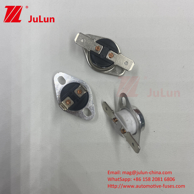 Normalde Kapalı / Açık KSD301 Bimetal Termostat El Düzenleme Termal Kesme Değiştiricisi