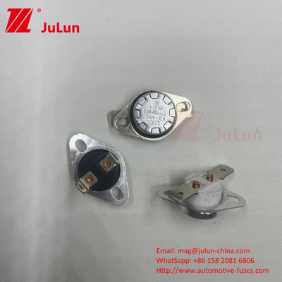 Snap Action KSD301 Sıcaklık Değiştiricisi / Su dağıtıcıları için Bimetal Disk Termostat