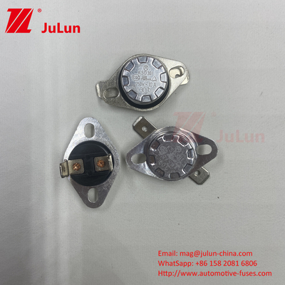 KSD301 KSD302 KSDCKustom Bimetal Termostat, AC 125V 250V Rated Thermal Disk Switch