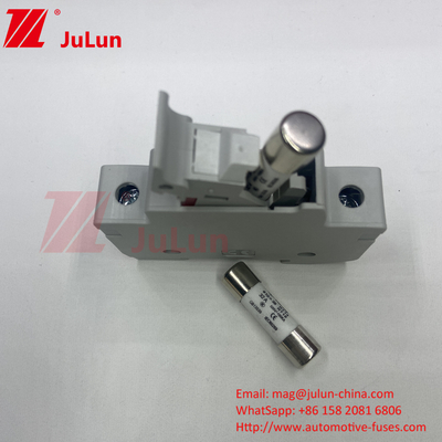 Profesyonel Fabrika BYPV-18 1pole 16a 1000v Dc Din Rail Fuse Sahibi 1500v Dc Güneş Fuse ile