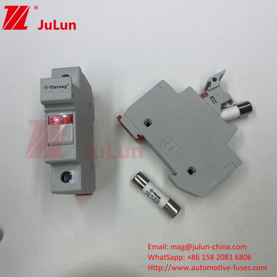 Güneş Fotovoltaik Koruma RT18-32 15A 20A 32A S için LED gösterge ile sigorta tutucusu